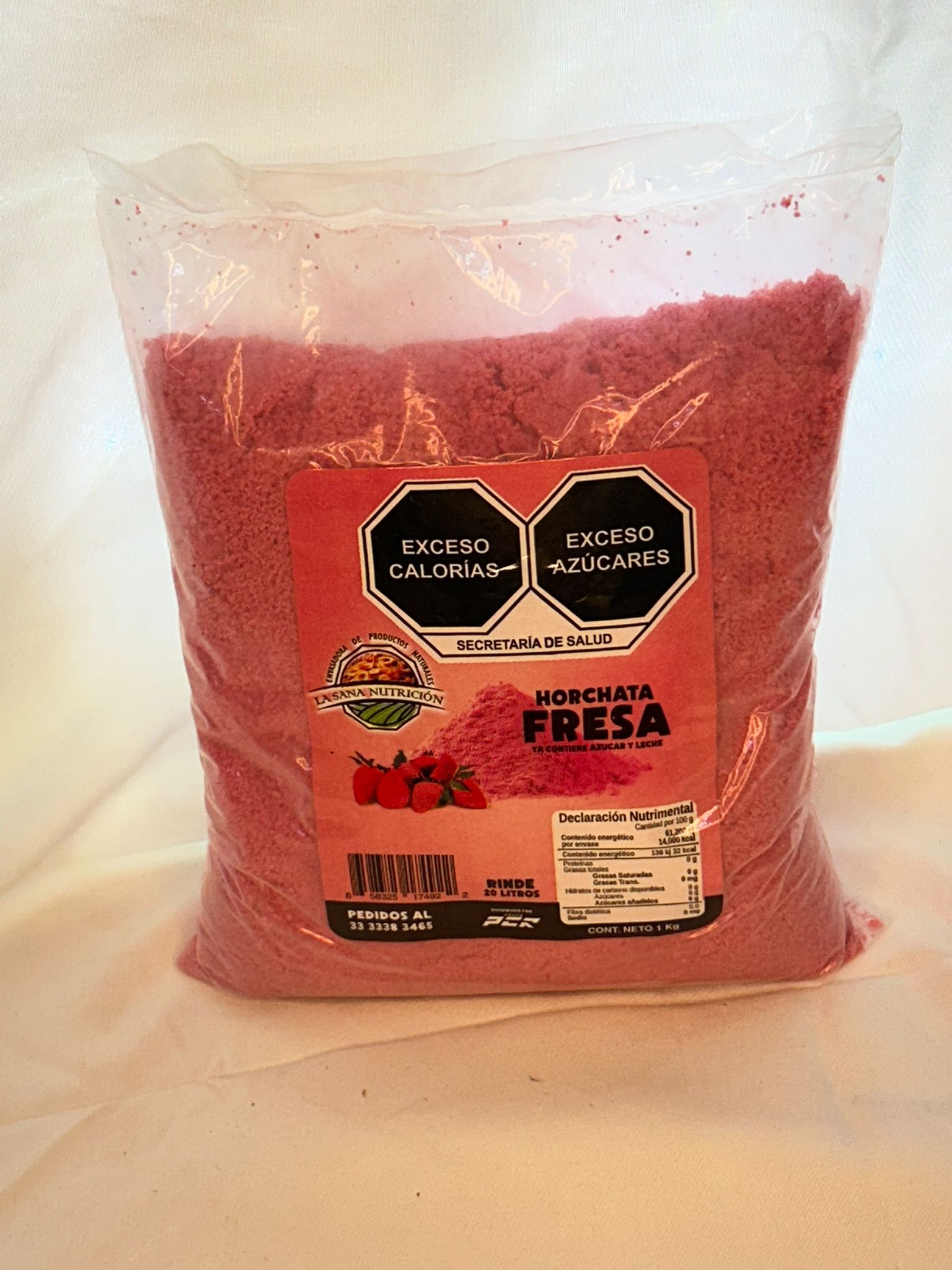 Horchata Fresa